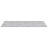 vidaXL Treppe Tritt Rechtwinklig 4 pcs Silber 50 x 25 cm Aluminium