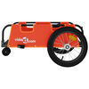 vidaXL Fahrradanh&auml;nger Orange Oxford-Gewebe und Eisen