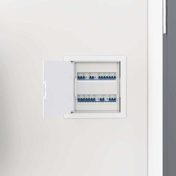 vidaXL Zugangs панели 2 pcs Wei&szlig; 20 x 20 cm ABS Kunststoff