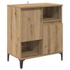vidaXL Sideboards 3 pcs Artisan-Eiche 60 x 35 x 70 cm Holzwerkstoff