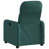 vidaXL Massagesessel Dunkelgr&uuml;n Stoff