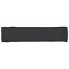 vidaXL Palettenkissenset 2 pcs Schwarz 180 x 40 x 8 cm Oxford-Stoff
