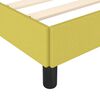 vidaXL Bettgestell ohne Matratze Gr&uuml;n 200x200 cm Stoff