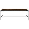 vidaXL Couchtisch R&auml;uchereiche 100x50x35 cm Holzwerkstoff