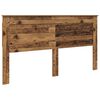 vidaXL Bettrahmen Altholz 200 x 200 cm Massives Kiefernholz