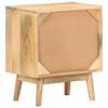 vidaXL Nachttisch 40x30x50 cm Massivholz Mango