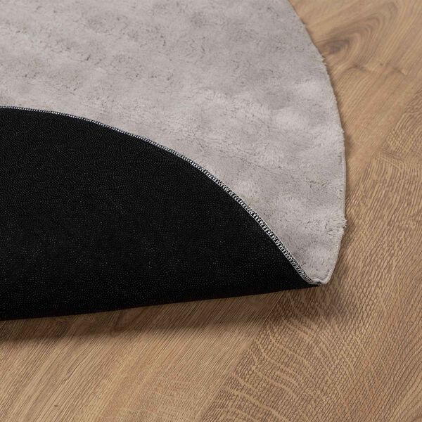vidaXL Bereichsteppiche Rund HUARTE Sand &Oslash; 160 CM Polyester