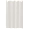 vidaXL Voile-Vorhang mit Vorh&auml;ngen 2 pcs Creme 175 x 140 cm Polyester