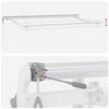 vidaXL Einziehbare Markise Anthrazit 350 x 200 cm Stoff