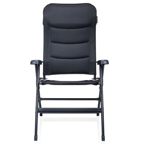 Campart Travel Campingstuhl 2 Stk. Torino Blau 68x43,5x120 cm