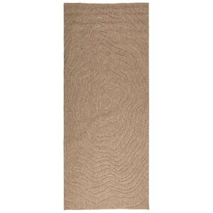 vidaXL Innen- und Au&szlig;enteppich AGIRA Natur 150 x 80 cm Polyester