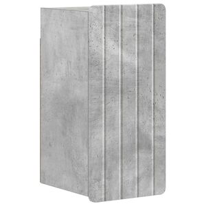 vidaXL Badezimmer-Wandschrank ZWOLLE Betongrau 30 x 31 x 63 cm