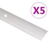 vidaXL &Uuml;bergangsprofil 5 Stk. Aluminium 134 cm Golden