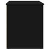 vidaXL Katzenhaus Schwarz 53 x 52 x 62 cm Holzwerkstoff