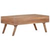 vidaXL Couchtisch 100x60x40 cm Mango Massivholz