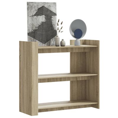 vidaXL Konsolentisch Sonoma-Eiche 100x35x90 cm Holzwerkstoff