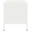 vidaXL TV-Schrank Wei&szlig; 68x39x43,5 cm Kaltgewalzter Stahl
