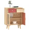 vidaXL Sideboard mit Schubladen 60x30x75,5 cm Holzwerkstoff