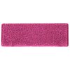 vidaXL Stufenmatten 15 Stk. 65x21x4 cm Rosa Rechteckiger Rand