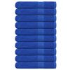 vidaXL Handt&uuml;cher FROGN 10 Stk. Blau 100x200 cm 360 g/m&sup2;