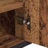 vidaXL Badezimmerm&ouml;bel Set Wandmontiert 4 pcs Altholz Holzwerkstoff