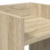 vidaXL Pflanzenst&auml;nder Sonoma-Eiche 30 x 30 x 100 cm Holzwerkstoff