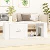 vidaXL Couchtisch Wei&szlig; 100x50,5x35 cm Holzwerkstoff