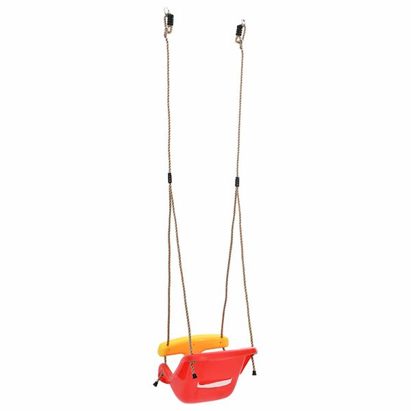 vidaXL Babyschaukeln 2 pcs Rot 36 x 43 x 42 cm Kunststoff