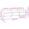 vidaXL TV-Schrank R&auml;uchereiche 150x30x44,5 cm Holzwerkstoff