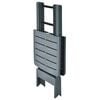 vidaXL Gartentisch Klappbar Grün 79x72x70 cm Kunststoff