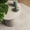 vidaXL Teppich Shaggy Hochflor Modern Creme &Oslash; 240 cm