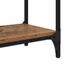 vidaXL Konsolentisch mit Regal Altholz 100 x 29 x 75 cm Holzwerkstoff