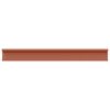vidaXL Wandregal mit Regal 4 pcs Rot 80 x 9 x 3 cm Holzwerkstoff