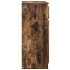 vidaXL Sideboard mit Schublade R&auml;uchereiche 71x35x84 cm Holzwerkstoff