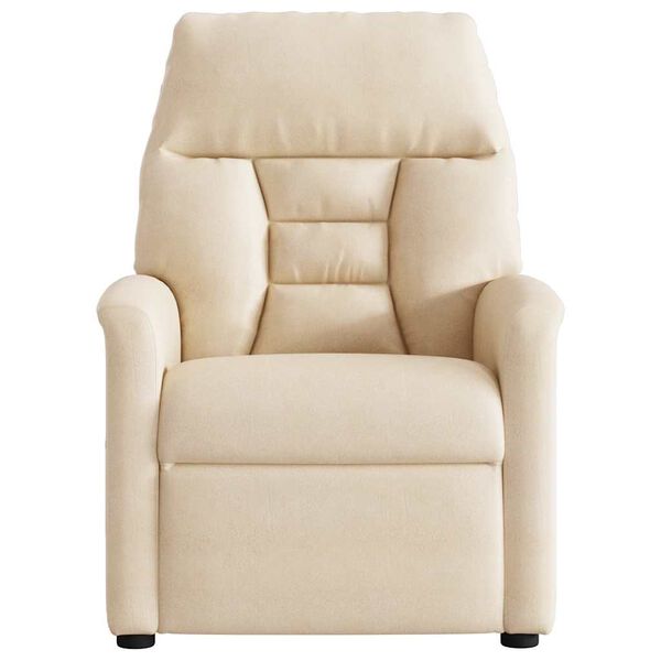 vidaXL Relaxsessel Beige Mikrofasergewebe