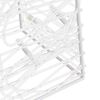 vidaXL LED-Leuchtkegel-Set Acryl Deko Kaltwei&szlig; 30/45/60 cm