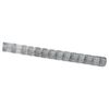 vidaXL Feldzaun Silber 50 x 1,4 m Verzinkter Stahl
