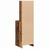 vidaXL Highboard Altholz 40 x 40,5 x 135 cm Holzwerkstoff