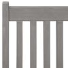 vidaXL Verstellbare Gartenst&uuml;hle mit Auflagen 8 Stk. Grau Akazienholz