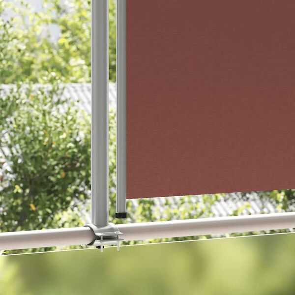 vidaXL Ausziehbare Seitenmarkise 160x300 cm Braun