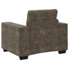 vidaXL Sofa 3 pcs Dunkelgrau Leinenmischgewebe
