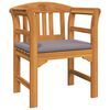 vidaXL Gartenrosen-Lounge-Set mit Kissen 3 pcs Massivholz Akazie