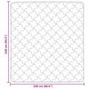 vidaXL Ganzjahresbettdecke Gepolstert Anthrazit 220 x 240 cm