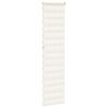 vidaXL Zebrarollo Marmorbeige 65x230 cm Stoffbreite 60,9 cm Polyester
