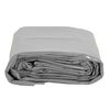 vidaXL Abdeckplane Grau 1,5x2,5 m 650 g/m&sup2;