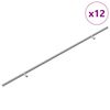 vidaXL Schrankgriff 12 stk. Silber 700 mm Edelstahl