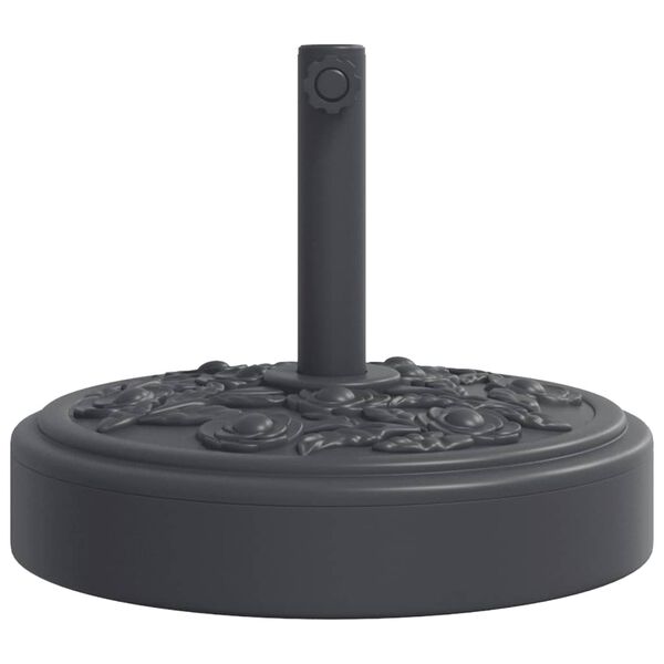 vidaXL Sonnenschirmständer für Ø38/48 mm Mast 25 kg Rund