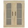 vidaXL Hängeschrank Sonoma-Eiche 69,5x34x90 cm