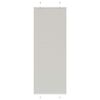 vidaXL Plissee Hellgrau 75x200 cm Stoffbreite 74,4 cm Polyester