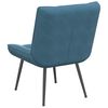 vidaXL Relaxsessel Blau 64x74x84 cm Samt